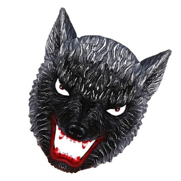 Scary Wolf Mask Carnival Masquerade Clothing