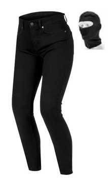 SPODNIE JEANS OZONE STRIKER LADY SLIM FIT BLACK W24L30