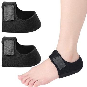 PODPIĘTKI NA OSTROGI PIĘTOWE SILIKONOWE WKŁADKI DO PIĘT OSŁONA BOLĄCE PIĘTY