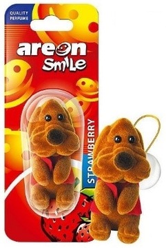 Плюшевый мишка-талисман аромата Areon для автомобильной присоски, различные ароматы и персонажи