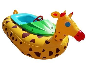 Детская электрическая понтонная надувная лодка с животными, плавательный бассейн, АКВАПАРК
