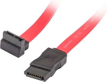 SATA SATA, 0.5m, Czerwony (CASASA12CU0050R)