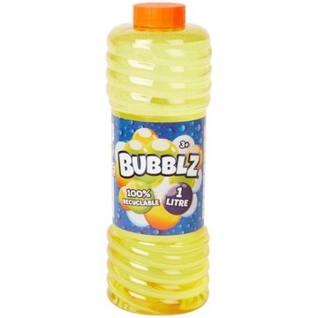 PŁYN DO BANIEK MYDLANYCH ŻÓŁTY POJEMNOŚĆ 1L BUBBLZ