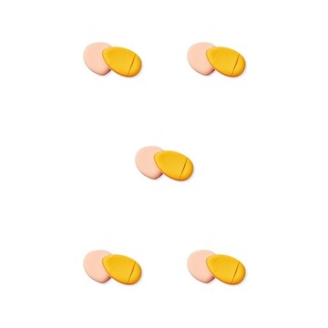 5 zestaw Mini Portable Face Powder Foundation Puff