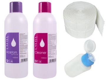 CLEANER + ACETON 1000 ml GRATIS WACIKI DOZOWNIK