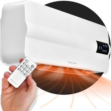 ЭЛЕКТРИЧЕСКИЙ РАДИАТОР НАСТЕННЫЙ ВЕНТИЛЯТОР С СВЯЗЬЮ PROFICARE PC-HL