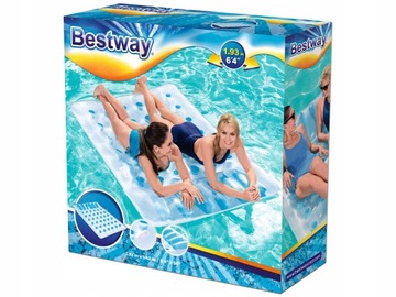 Двойной надувной матрас 193х142см.