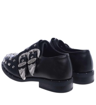 ЧЕРНЫЕ СЛИПОНЫ С КЛЕПКАМИ 13717a 38