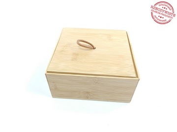 Pudełko bambusowe WENKO 15 x 7 x 15 cm