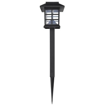 Ogrodowe lampy solarne LED, 12 szt., ze szpikulcem