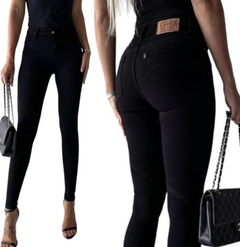 Женские джинсы M.Sara LIFE'S аля Leviski черные, разные размеры.