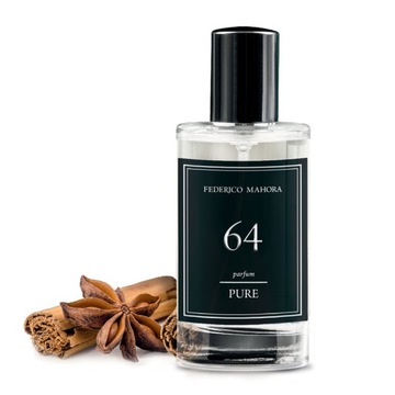 Perfumy męskie Fm 64 Pure 50 ml + GRATIS