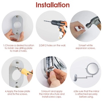 ЗЕРКАЛО ДЛЯ БРИТЬЯ ДЛЯ МАКИЯЖА С ПОДСВЕТКОЙ, 10-Х Х УВЕЛИЧЕНИЕ