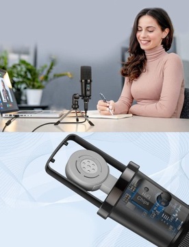 НОВЫЙ USB-СТУДИЙНЫЙ МИКРОФОН BEE DM18 — ДЛЯ ПК-ГЕЙМЕРОВ