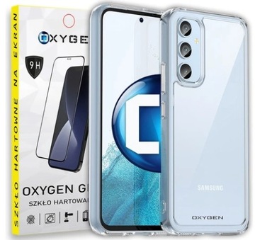 Etui Case OXYGEN PURE do Samsung Galaxy A15 5G i A15 + szkło HARTOWANE