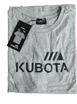 Koszulka T-shirt Kubota r. XL szary