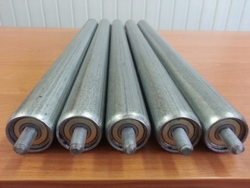 РОЛИК ТРАНСПОРТНЫЕ РОЛИКИ КОНВЕЙЕРНАЯ ЛЕНТА ПОДАЮЩИЙ РОЛИК 500/42 мм ОЦИНКОВАННЫЙ