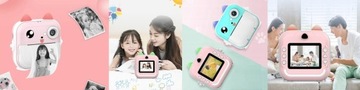 ЦИФРОВАЯ КАМЕРА МГНОВЕННЫЙ ПРИНТЕР ДЛЯ ДЕТЕЙ