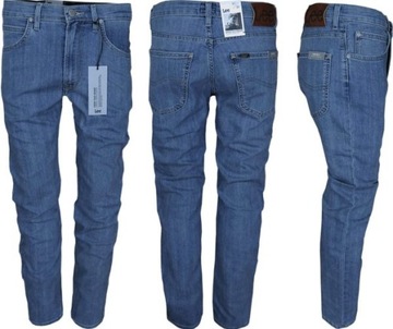 LEE BROOKLYN SPODNIE JEANSOWE KLASYCZNE STRETCH
