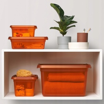 Pojemnik Pudełko plastikowe na ubrania zabawki Moxom BaseStore 3 L