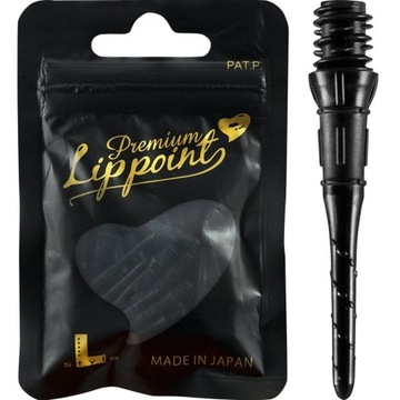 L-Style Groty do rzutek dart LipPoint Premium Czarne 30szt.