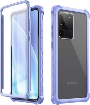 kompatybilny z Samsung Galaxy S20 Ultra 5G etui 6,9'' 360 pełna ochrona obu
