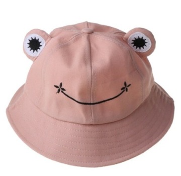 KAPELUSZ RYBACKI BUCKET HAT ŻABA DLA DZIECKA WIOSENNY