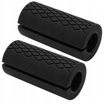 Накладки на штангу Fat Grip, 2 шт., черные