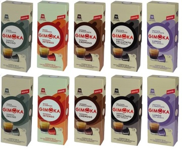 Kapsułki z kawą do NESPRESSO marki Gimoka MIX 100 sztuk