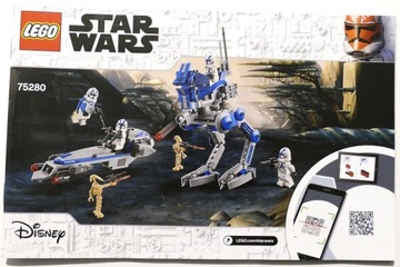 LEGO INSTRUKCJA STAR WARS 75280 Żołnierze-klony