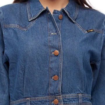 WRANGLER WESTERN DRESS MID INDIGO W9P4LLX8E L