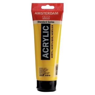 FARBA AKRYLOWA AMSTERDAM 268 AZO YELL LIGHT 250ML