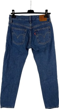 SPODNIE JEANSOWE MĘSKIE LEVI STRAUSS ROZMIAR 25/34 NIEBIESKIE