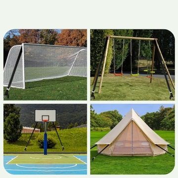 НАБОР ИЗ 4 ШТ. ЯКОРЯ ДЛЯ ЗЕМЛЯ ДЛЯ КЕМПИНГОВЫХ ПАЛАТОК ЯКОРЬ ДЛЯ батута