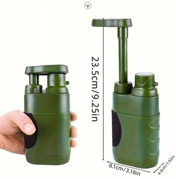 КОМПЛЕКТ ПОРТАТИВНЫХ ФИЛЬТРОВ ДЛЯ ВОДЫ SURVIVAL