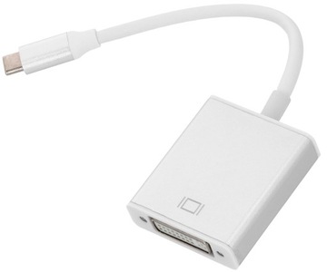 ADAPTER USB C do DVI 24+5 KABEL PRZEJŚCIÓW MacBook
