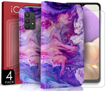 ETUI DO SAMSUNG GALAXY A32 5G WZORY + SZKŁO