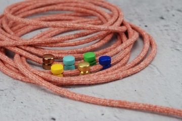 клубничный кабель с натуральной оплеткой лофт-паук