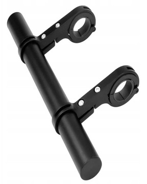 UCHWYT ROWEROWY DODATKOWY PRZEDŁUŻENIE KIEROWNICY LATARKA GPS TELEFON 20CM