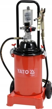 YATO 07067 TOWOTNICA TAWOTNICA SMAROWNICA PNEUMATYCZNA 12L 8 BAR + WĄŻ 4m