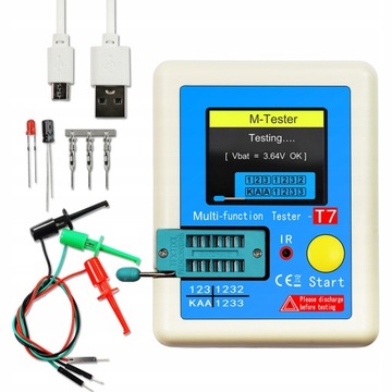 ТЕСТЕР ТРАНЗИСТОРОВ LCR-T7
