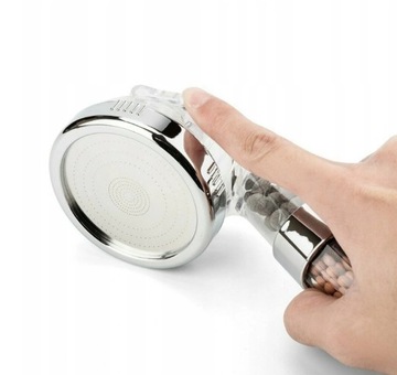 ДУШЕВАЯ ВЕРХНЯЯ С ФИЛЬТРОМ, ЭКОНОМЯЩИМ ВОДУ, РУЧНОЙ ДУШ, 3 РЕЖИМА