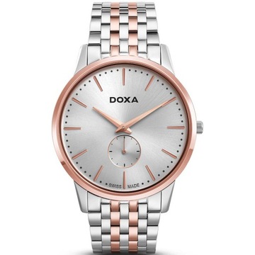 Zegarek Męski Doxa 105.60.021.60 srebrny