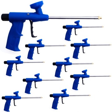 10 SZT PISTOLET DO PIANY MONTAŻOWEJ DYZSZA MOSIĄDZ