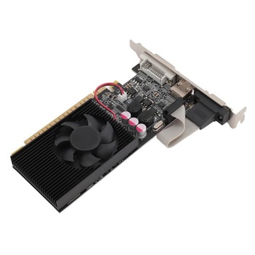 Видеокарта PCI E 2 ГБ DDR3 64 бит PCI E Игровая видеокарта для ПК