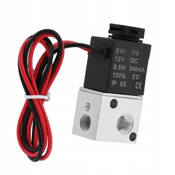ELEKTRO-ZAWÓR 1/8 12V OTWARTY PNEUMATYCZNY