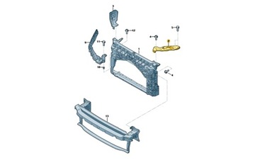 MOCOWANIE REFLEKTORA SEAT LEON 13- PR