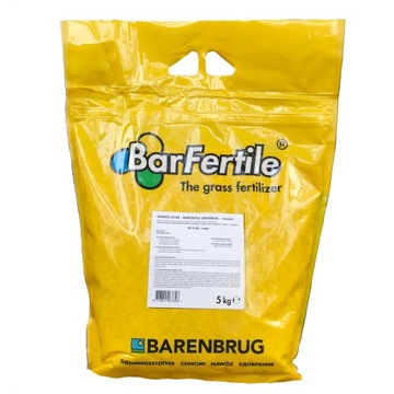 BARENBRUG BarFertile удобрение для летнего газона ЛЕТО 5кг 250м2