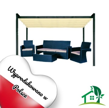 Римские рулонные шторы, выдвижной тент, водонепроницаемые, 295 см х 330 см