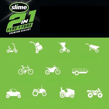 Герметик SLIME для камер шин молочко для скутеров, велосипедов и др. 946мл